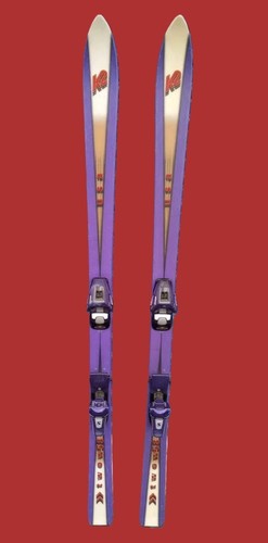 Women two w58 skis - k2, 158