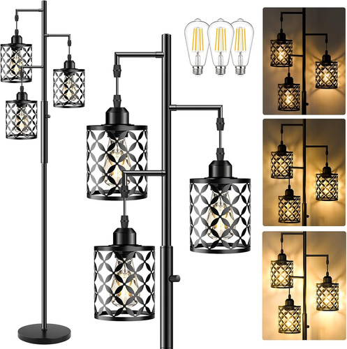 Dimmable floor lamp farmhouse - dimmable,