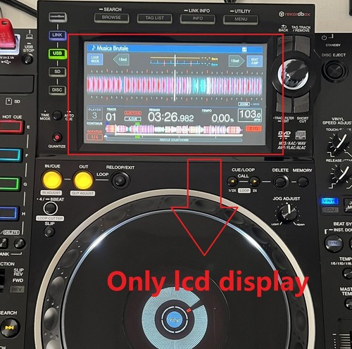 Lcd display with - display, touch