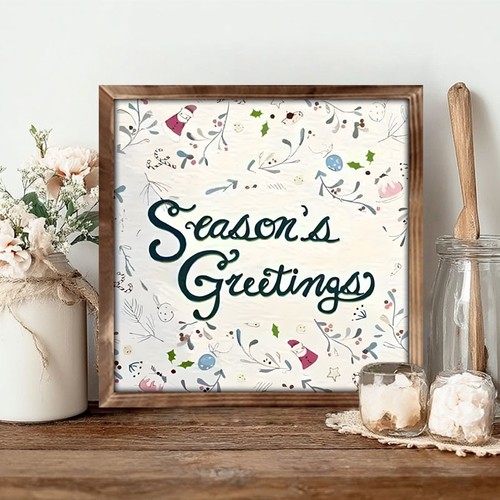 Wooden framed season - wooden,