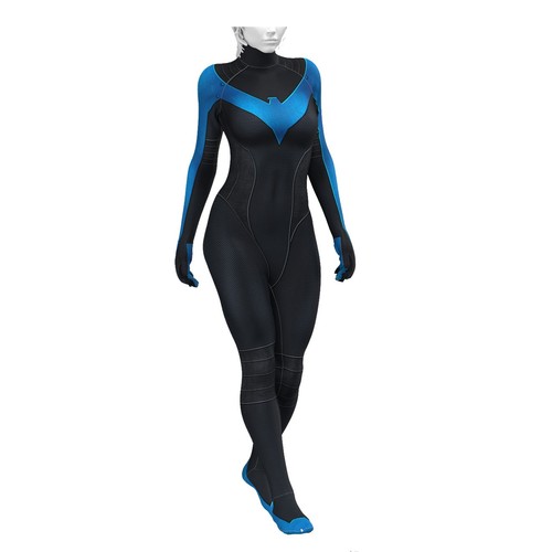 Female nightwing jumpsuit - nightwing,
