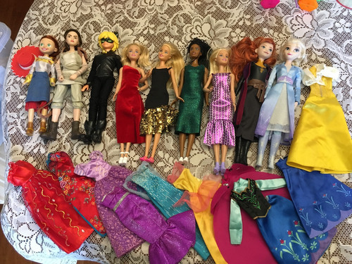 Lot dolls barbie stacie - lot, 9
