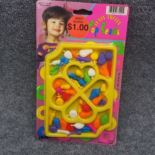 Vintage pop beads tutty - beads,
