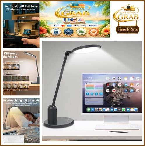 Desk lamp led - 1000lm, dimmable