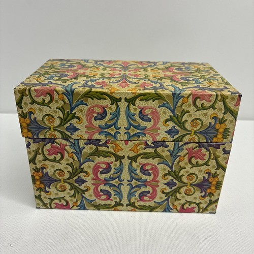 Florentine style recipe box - recipe,