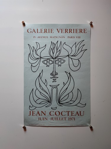 Jean cocteau poster exhibition - cocteau,