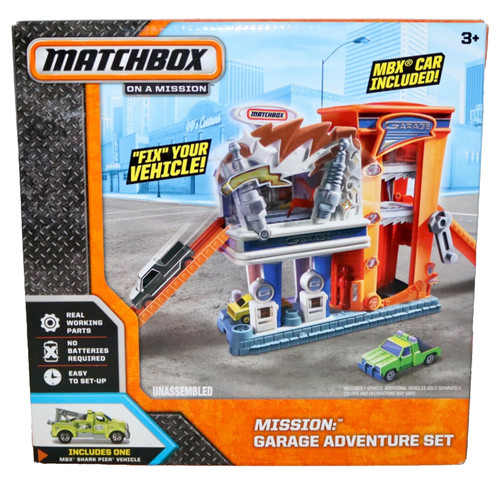 Matchbox mission garage - mission,