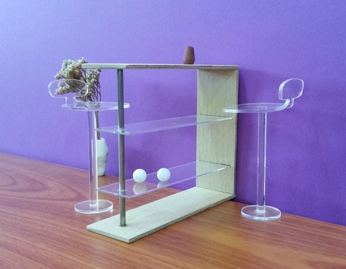 Contemporary counter meuble - counter,