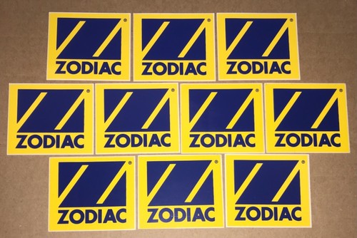 Zodiac boat vinyl decals - boat, new