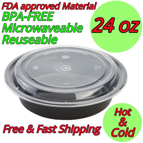 24oz round food - round, storage