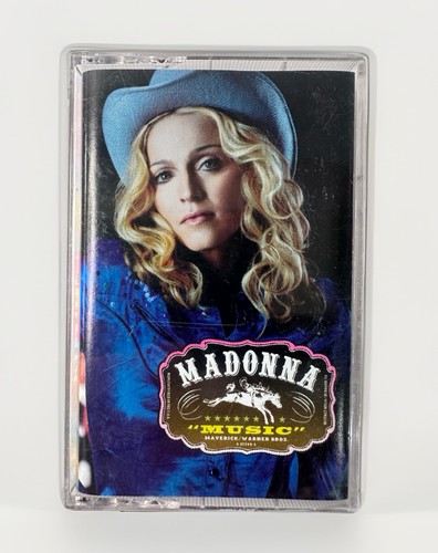 Madonna music cassette 2000 - madonna,