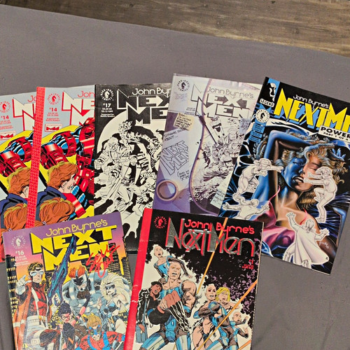 John byrne next - men, comic