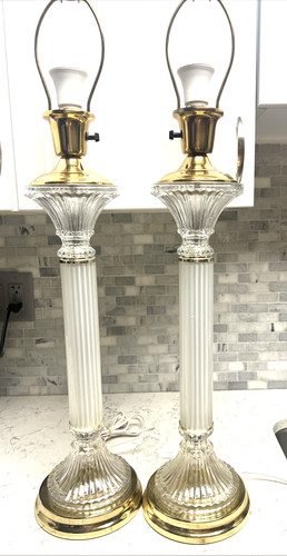 Pair gorgeous glass - gorgeous, &
