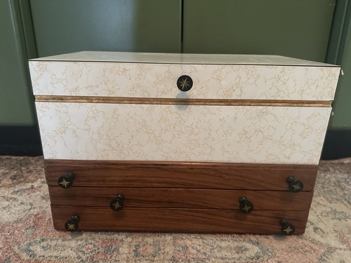 Vtg mcm jewelry - mcm, hinged