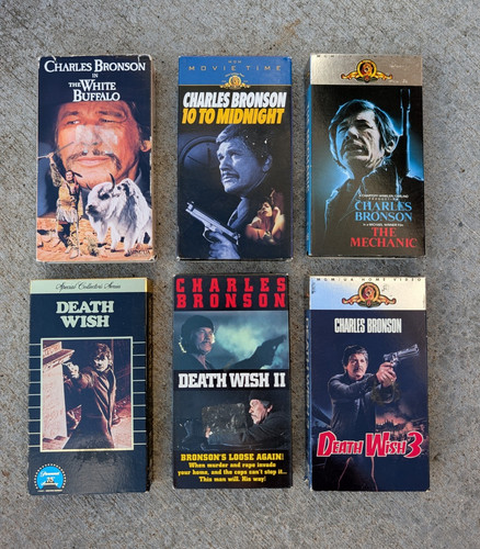Charles bronson vhs - charles, 6