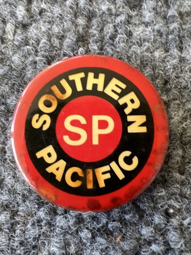 Railroad vtg pinback - vtg, button