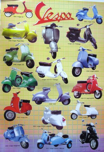 Vespa classic motor - "17,