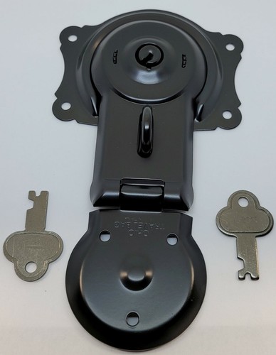Black powder coated - black, steel