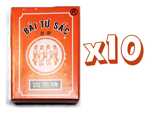 Four color playing cards deck - color,