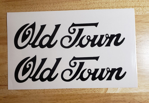 Old town kayak canoe - canoe, decals