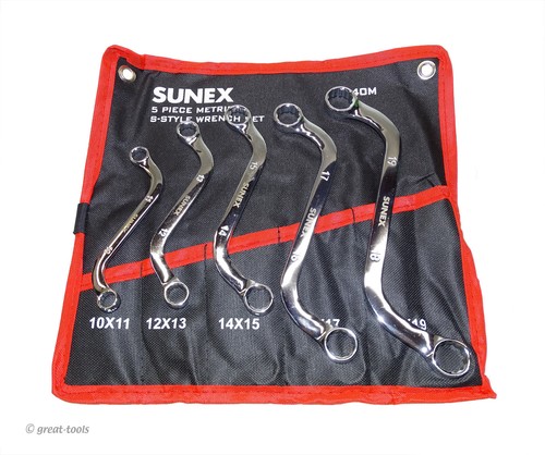Shaped wrench set mm - set, –