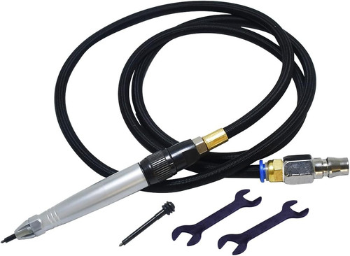 Pneumatic scribe engraving - engraving, pen