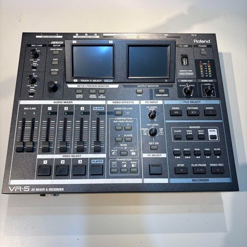 Roland multi format av - vr-5,