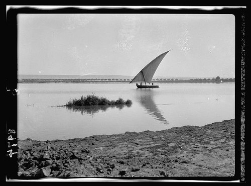 Photo egypt nile river scene - nile,