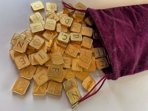 Franklin mint scrabble - franklin,