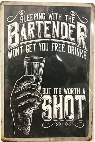 Tin sign new 8x12 - tin, funny