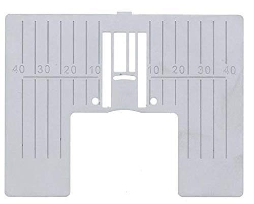 Zig zag needle - zag, plate