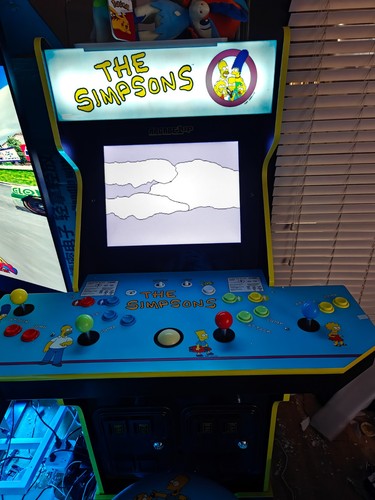 Simpsons 4player arcade1up - simpsons,