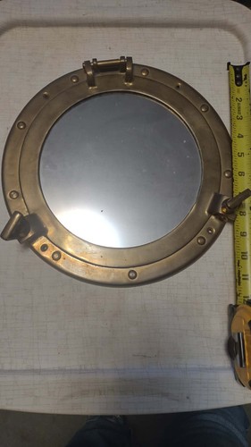 Large round brass nautical - brass,