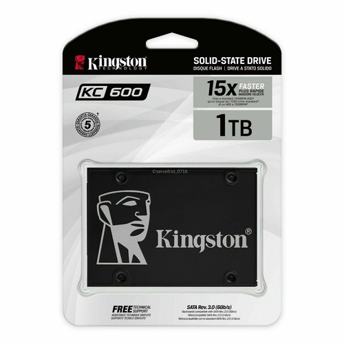 Kingston ssd kc600 - kingston, 1tb