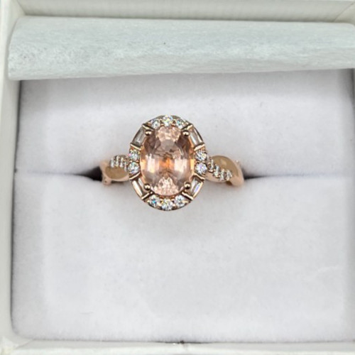 Oval lab diamond - 2..06, ct