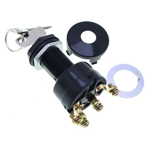 Ignition key switch 2 keys - w/,