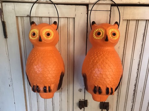 Blow mold halloween orange - blow,