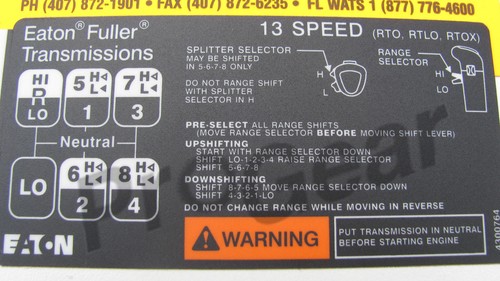 Speed transmission eaton - transmission,