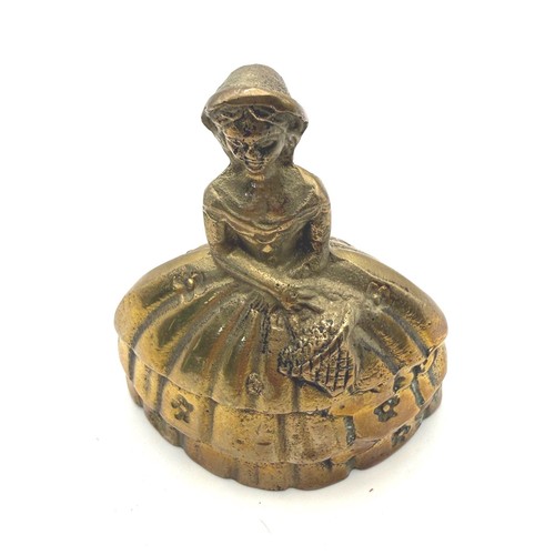 Vintage brass victorian lady - vintage,