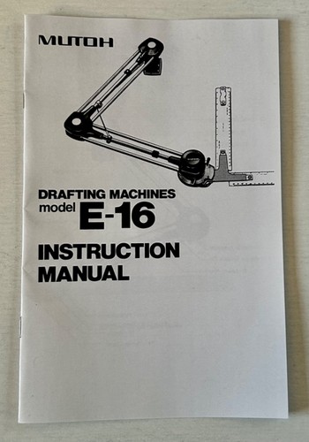 Drafting user manual mutoh - user, manual.