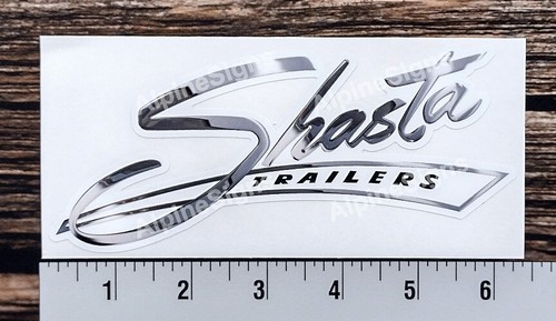 Vintage shasta white camper - vintage,