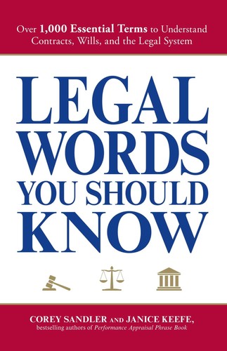 Legal words you should know - you,