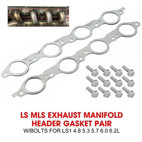 Pair exhaust manifold header - exhaust,