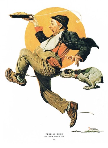 Norman rockwell vintage poster - rockwell,