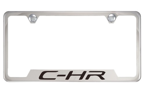 Toyota chrome license - toyota, c-hr