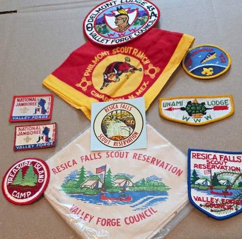 A patches and - b.,