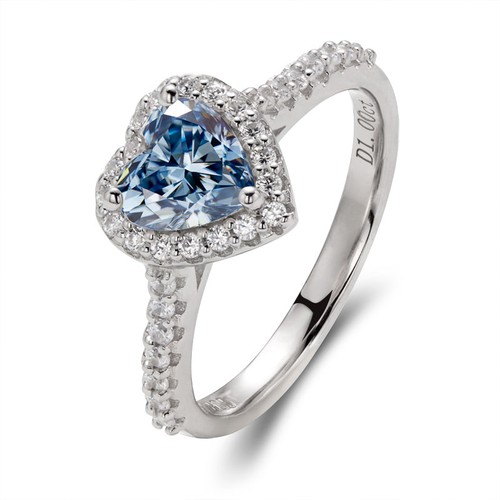 Real moissanite ring - real,