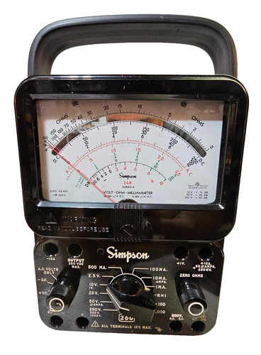 Simpson 260 series meter - simpson, 8