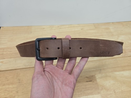 Levi belt brown mens - brown, size