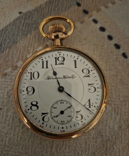 Vintage hampden chronometer - vintage,